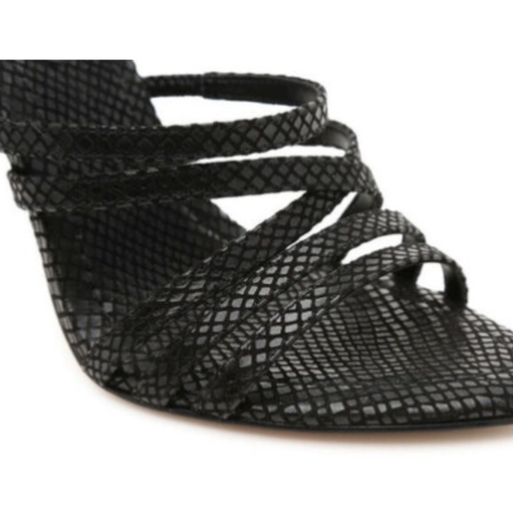 NIB Jessica Simpson Zelta Black Strappy Sandals - Picture 6 of 12